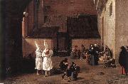 LAER, Pieter van The Flagellants sg Sweden oil painting artist